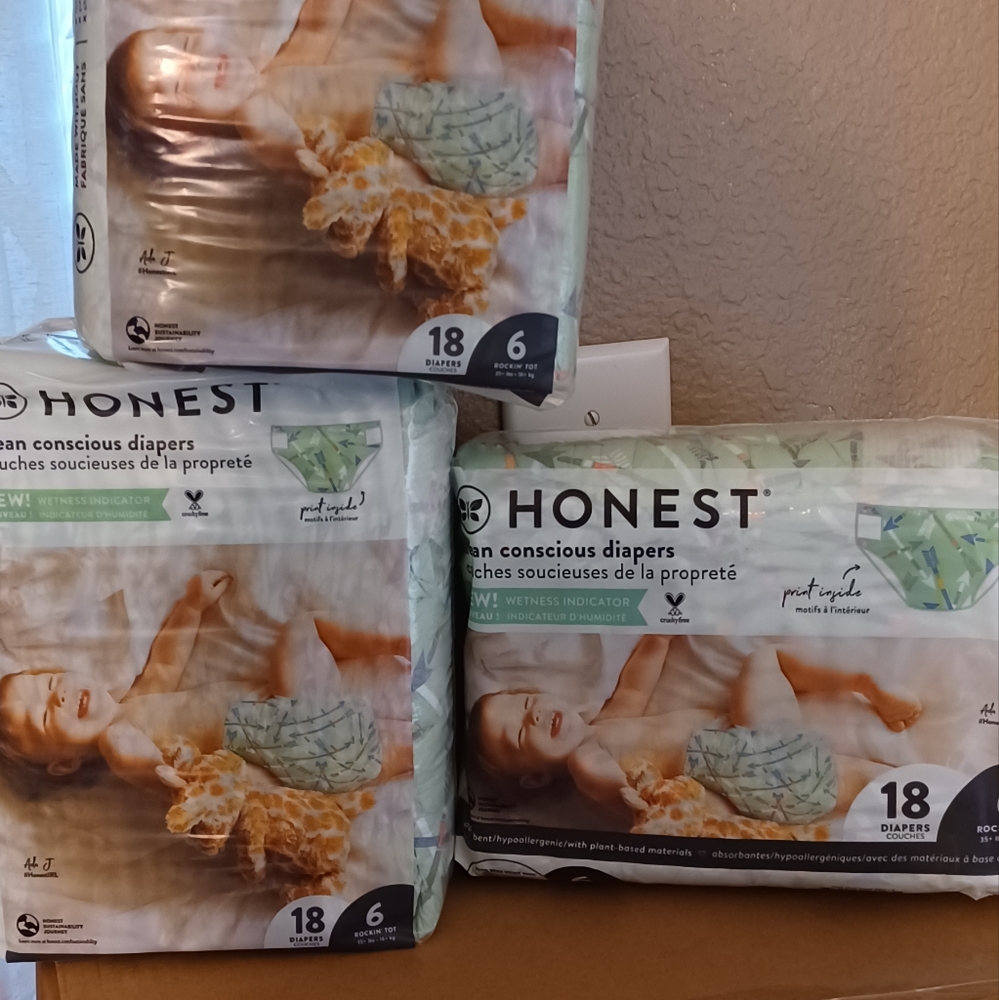 Honest Diapers size 6